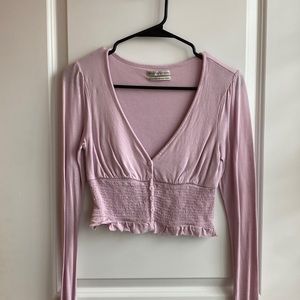 Pink/light purple long sleeve from Urban Outfitters.
